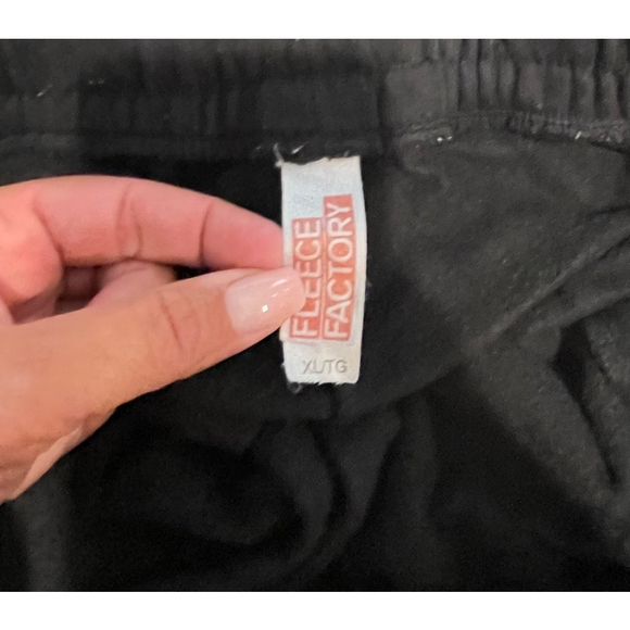 Men's Fleece Factory Shorts Size L Black - Picture 4 of 4
